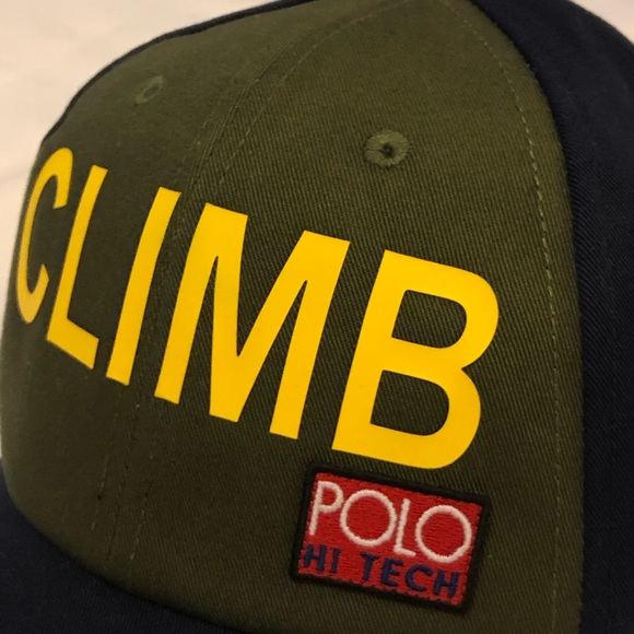 Polo Ralph Lauren Hi Tech Climb Cap Strapback NWT - Picture 4 of 5
